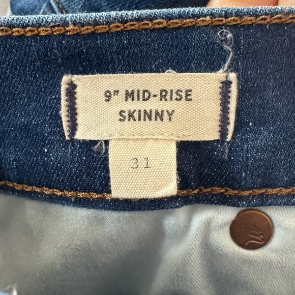 Madewell 9” Mid-Rise Skinny Jean - Picture 5 of 5